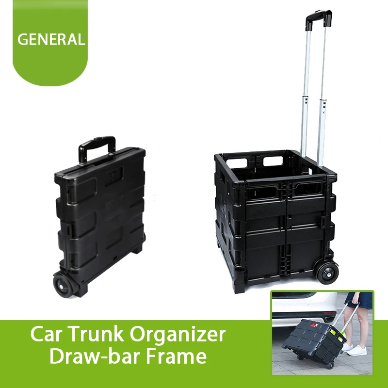 Car Trunk Cargo Organizer Two-Wheeled Rolling Crate Cart Folding Hand Utility Cart Collapsible Handcart Portable
Car Trunk Cargo Organizer Two-Wheeled Rolling Crate Cart Folding Hand Utility Cart Collapsible Handcart Portable