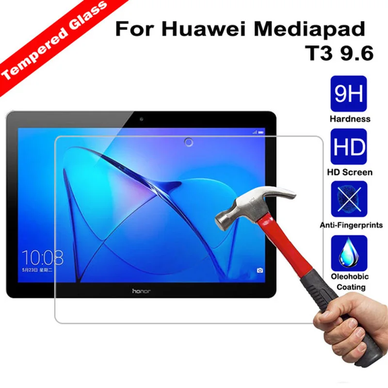 Закаленное стекло для Huawei Media Pad T3 10 защита экрана планшета 9 6 дюйма закаленное