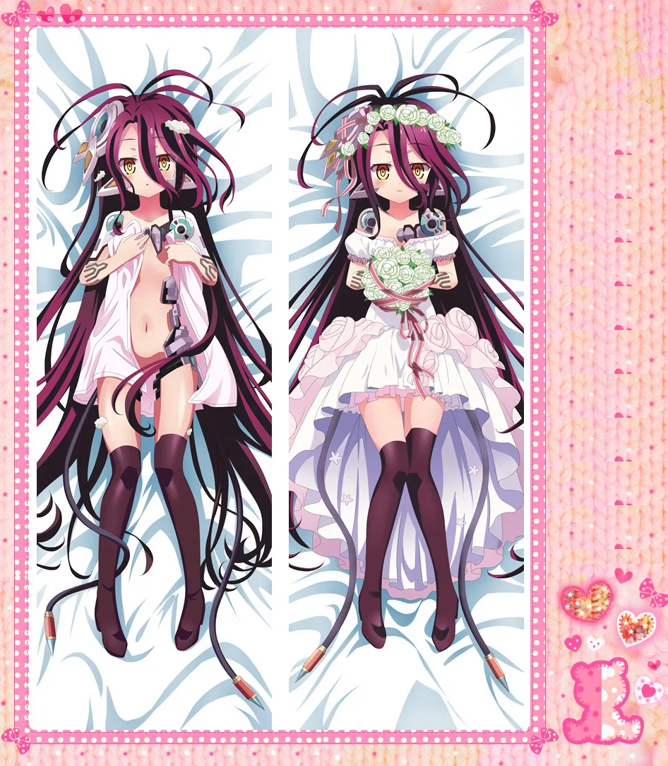 Anime Cartoon No Game No Life Peachy Poly Microfabric Peach Skin 2 Way Double Bolster Hugging Pillow Case Cover Pillowcase
Anime Cartoon No Game No Life Peachy Poly Microfabric Peach Skin 2 Way Double Bolster Hugging Pillow Case Cover Pillowcase