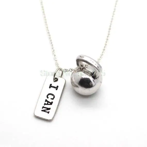 12pcs/lot I CAN & KETTLEBELL NECKLACE - Crossfit Jewelry Fitness Charm Lifting Weights
12pcs/lot I CAN & KETTLEBELL NECKLACE - Crossfit Jewelry Fitness Charm Lifting Weights
