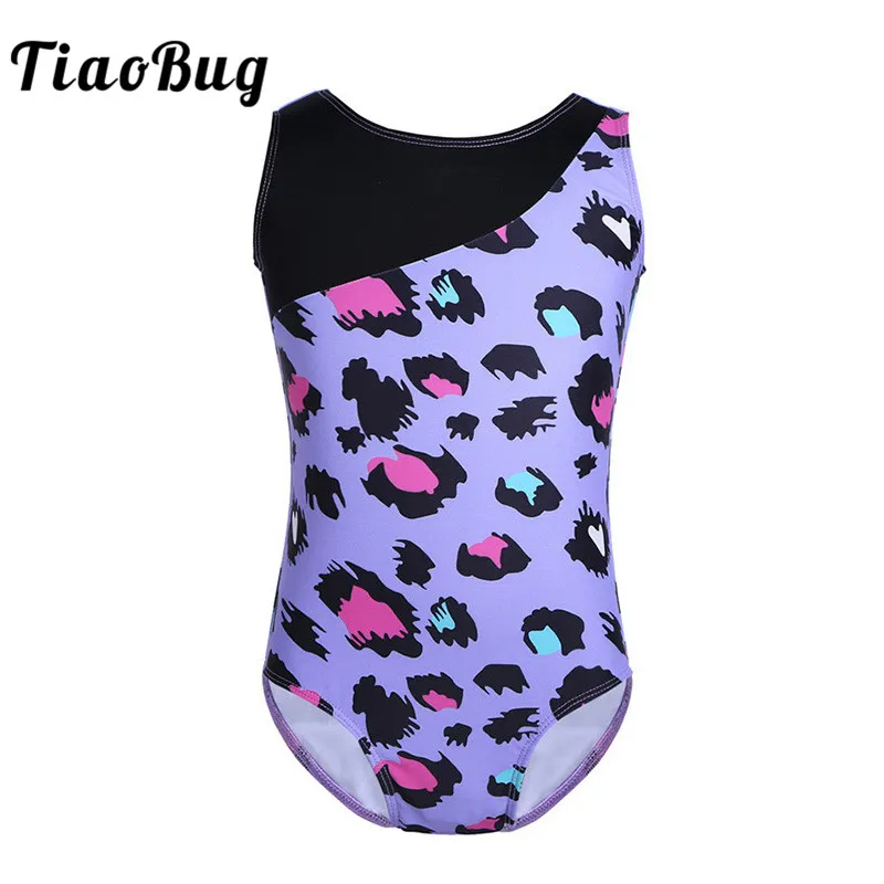 TiaoBug Kids Girls Leopard Printed Professional Ballet Gymnastics Leotard Sleeveless Sports Bodysuit Children Stage Dance Wear
TiaoBug Kids Girls Leopard Printed Professional Ballet Gymnastics Leotard Sleeveless Sports Bodysuit Children Stage Dance Wear