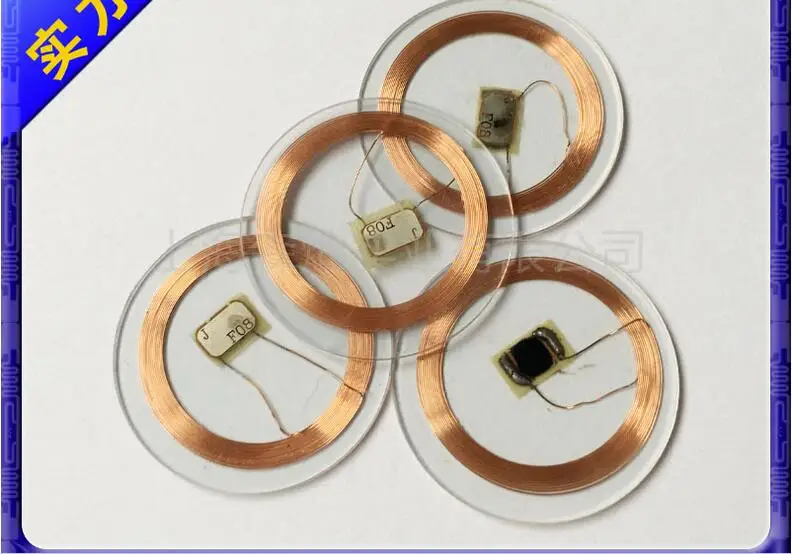 500pc 13.56MHz MF1108 1K S50 RFID tag 25mm IC transparent coin card Waterproof shockproof anti-corrosion
500pc 13.56MHz MF1108 1K S50 RFID tag 25mm IC transparent coin card Waterproof shockproof anti-corrosion