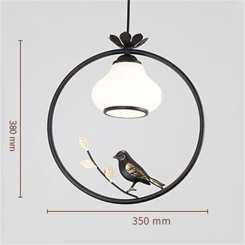 Brief Bird Lamp LED Modern Decor Iron Art Living Room Pendant Dining Room Balcony Teahouse Christmas Decorations Hanging Lamps
Brief Bird Lamp LED Modern Decor Iron Art Living Room Pendant Dining Room Balcony Teahouse Christmas Decorations Hanging Lamps