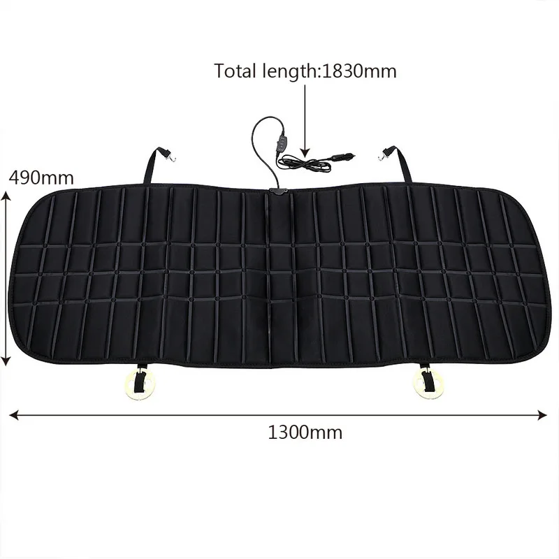 12V 42W Car Rear Seat Heated Seat Cushion Cover Warmer Auto Winter Rear Seat Protection Warm-Keeping Automotive Accessories
12V 42W Car Rear Seat Heated Seat Cushion Cover Warmer Auto Winter Rear Seat Protection Warm-Keeping Automotive Accessories