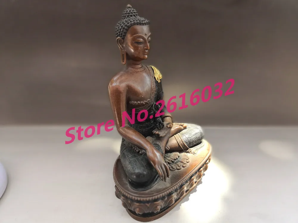 China Old Tibetan Buddhism Copper Bodhisattva of the Tibetan Buddha statue #4412