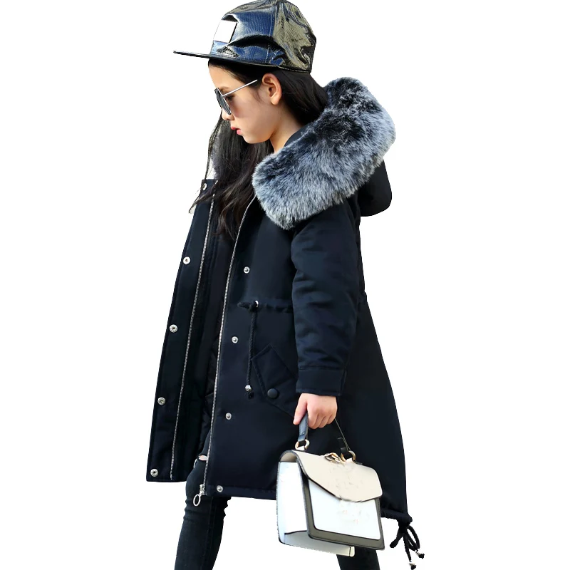 2019 New Girls Long Padded Jacket Children Winter Coat Kids Warm Thickening Hooded down Coats For Teenage Outwear
2019 New Girls Long Padded Jacket Children Winter Coat Kids Warm Thickening Hooded down Coats For Teenage Outwear