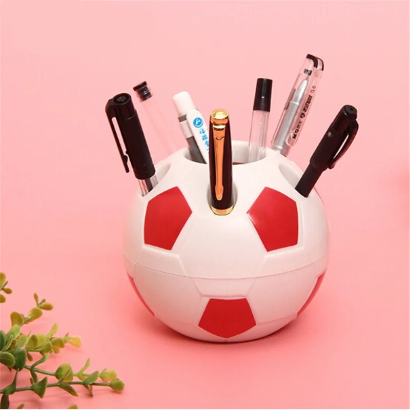 1PC Creative Pen Container Football Modeling Multi-function Toothbrush Holder/Pen Holders Gift Office Organizer School
1PC Creative Pen Container Football Modeling Multi-function Toothbrush Holder/Pen Holders Gift Office Organizer School
