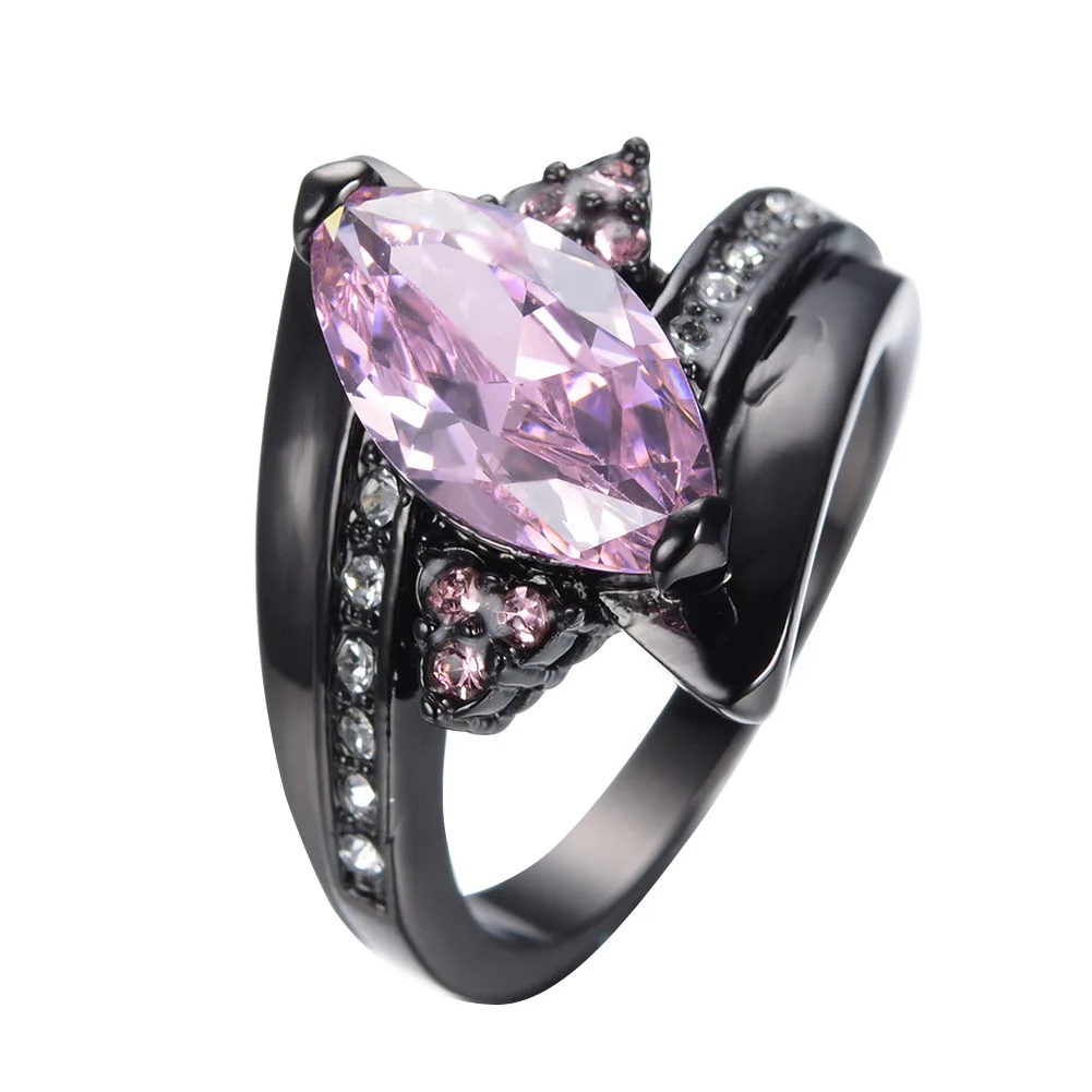 2023 Rainbow Cubic Zirconia Ring Female Black Gold Luxury Water Drop Charms Love Wedding Engagement Ring For Women Accessories
2023 Rainbow Cubic Zirconia Ring Female Black Gold Luxury Water Drop Charms Love Wedding Engagement Ring For Women Accessories