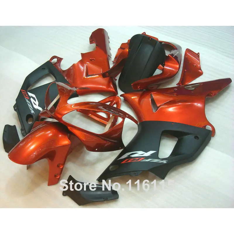 Injection molding fit for YAMAHA YZF R1 2000 2001 matte black brown ABS customize fairing kit YZF-R1 00 01 fairings set SD69
Injection molding fit for YAMAHA YZF R1 2000 2001 matte black brown ABS customize fairing kit YZF-R1 00 01 fairings set SD69