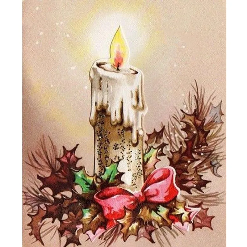 DIY A Candle Bow 5D Wall Painting Diamond Painting Cross Stitch Diamond Embroidery Home Decor Diamond Mosaic Candlelight Kits
DIY A Candle Bow 5D Wall Painting Diamond Painting Cross Stitch Diamond Embroidery Home Decor Diamond Mosaic Candlelight Kits