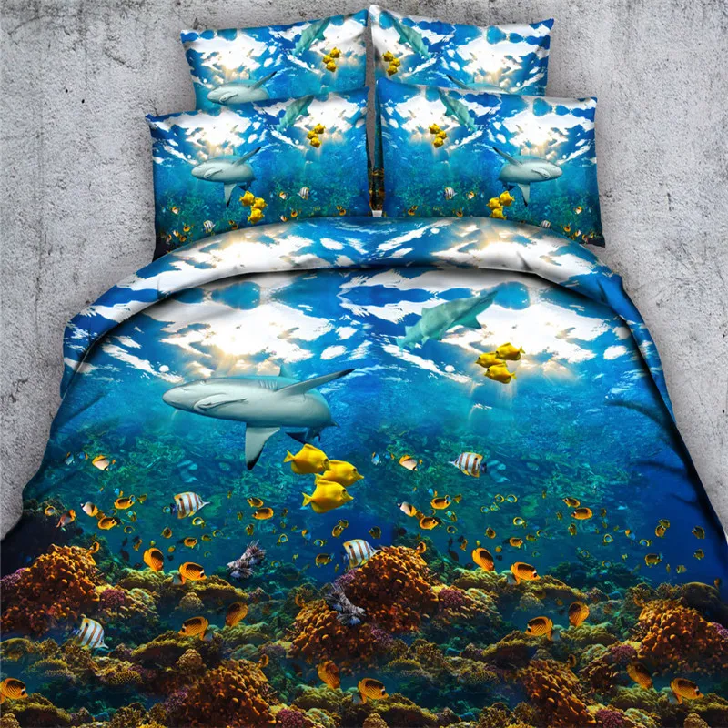 Free shipping 3d animal shark 4pcs 100%cotton bedding set no comforter twin/full/queen/king/super king size home textile
Free shipping 3d animal shark 4pcs 100%cotton bedding set no comforter twin/full/queen/king/super king size home textile