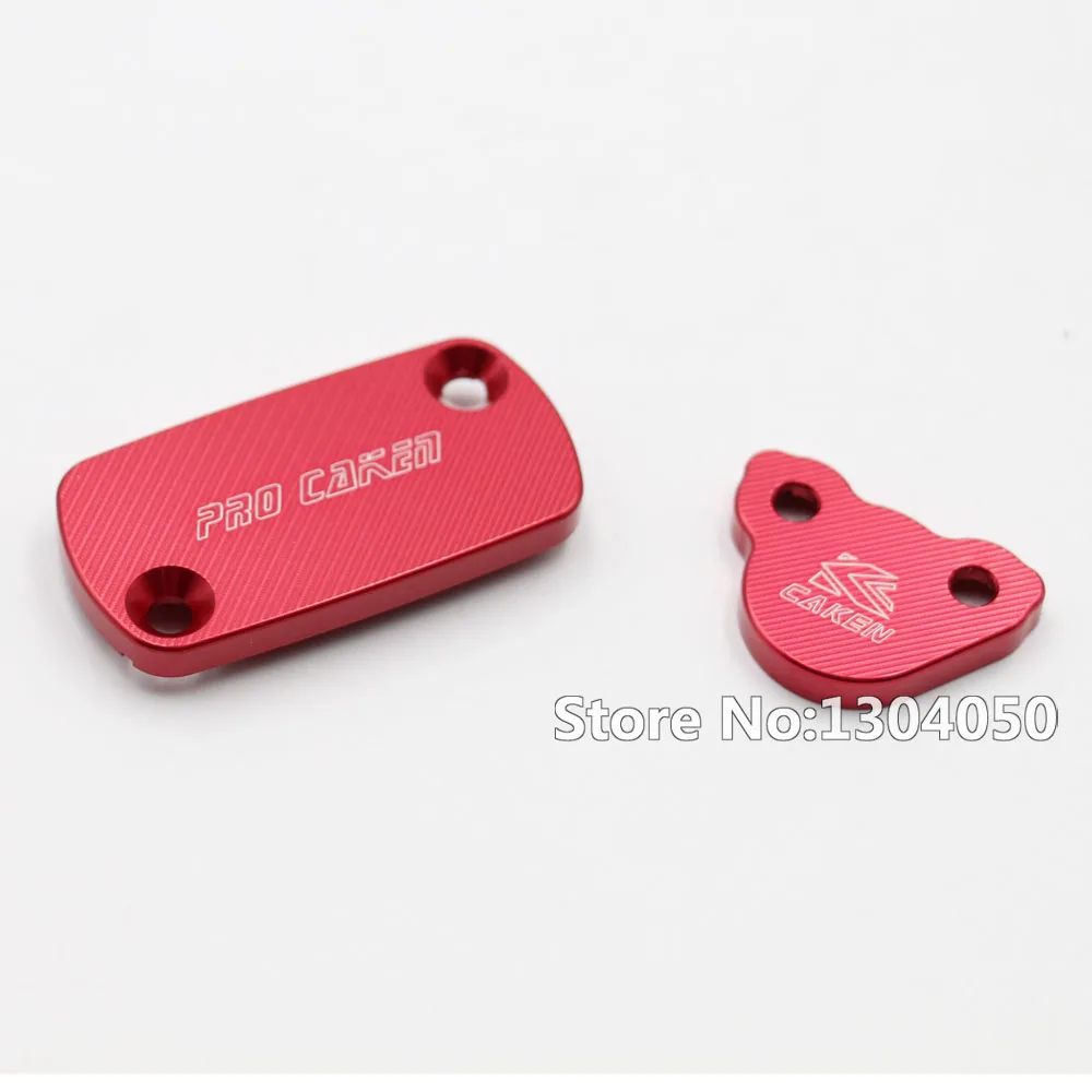 CNC Front & Rear Brake Reservoir Fluid Cover Brake Clevis For CR125 250 CR150R CRF250R CRF250X CRF450R X Motorcycle MX RED
CNC Front & Rear Brake Reservoir Fluid Cover Brake Clevis For CR125 250 CR150R CRF250R CRF250X CRF450R X Motorcycle MX RED