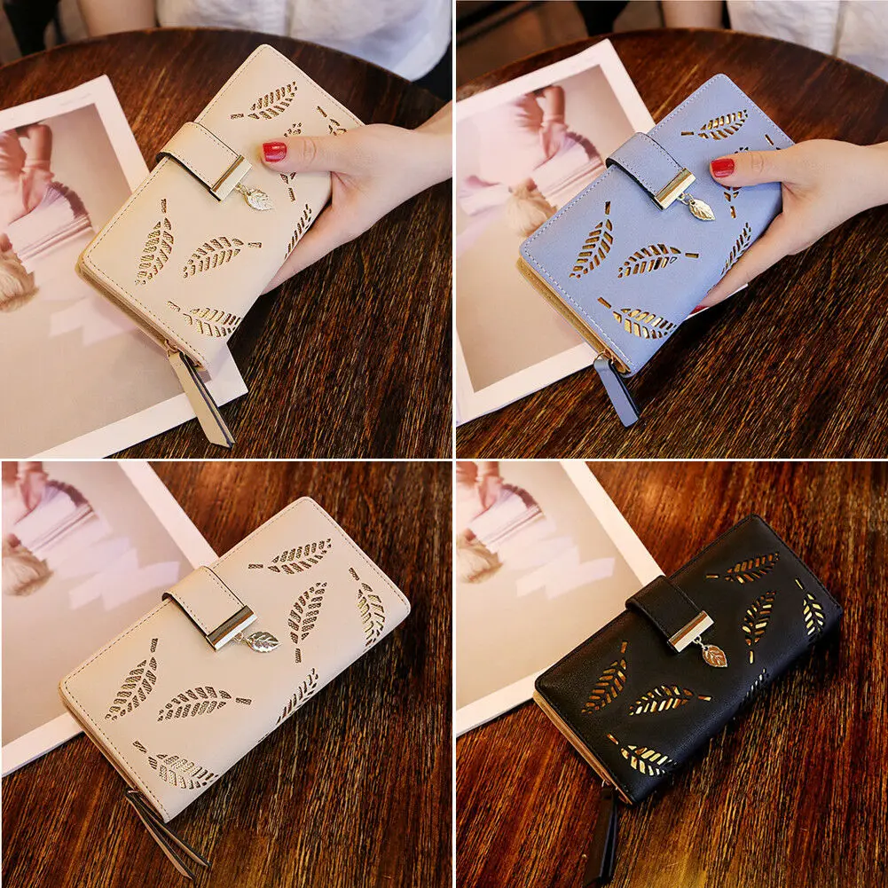 Fashion Women Long PU Leather Bifold Wallet Large Capacity Purse Card Holder Zipper Clutch
Fashion Women Long PU Leather Bifold Wallet Large Capacity Purse Card Holder Zipper Clutch