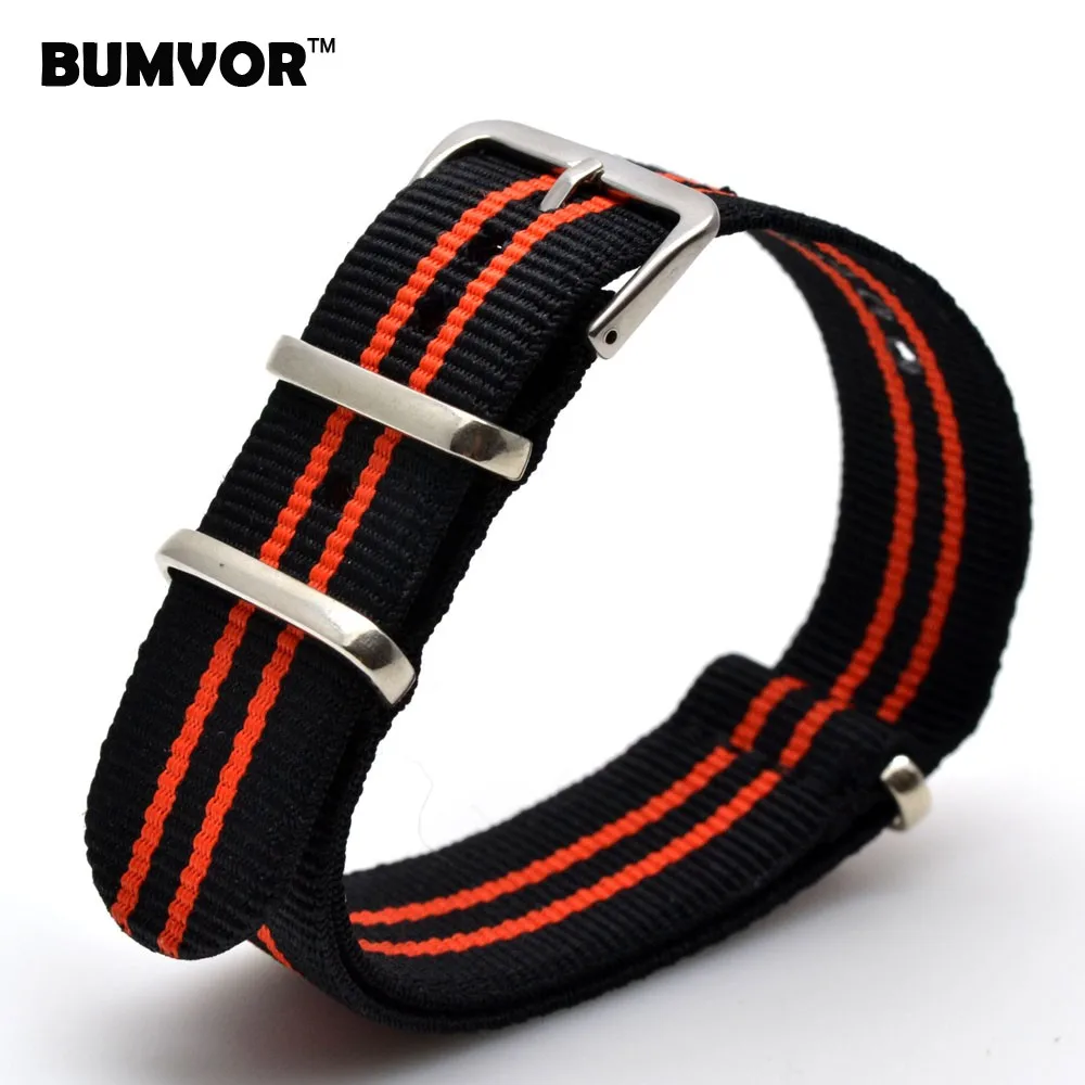 Colors Wholesale 20 mm Stripe Black Red Nato Woven Fiber watchband 20mm Nylon Watch Straps Wristwatch Band Buckle Cheap fabric
Colors Wholesale 20 mm Stripe Black Red Nato Woven Fiber watchband 20mm Nylon Watch Straps Wristwatch Band Buckle Cheap fabric