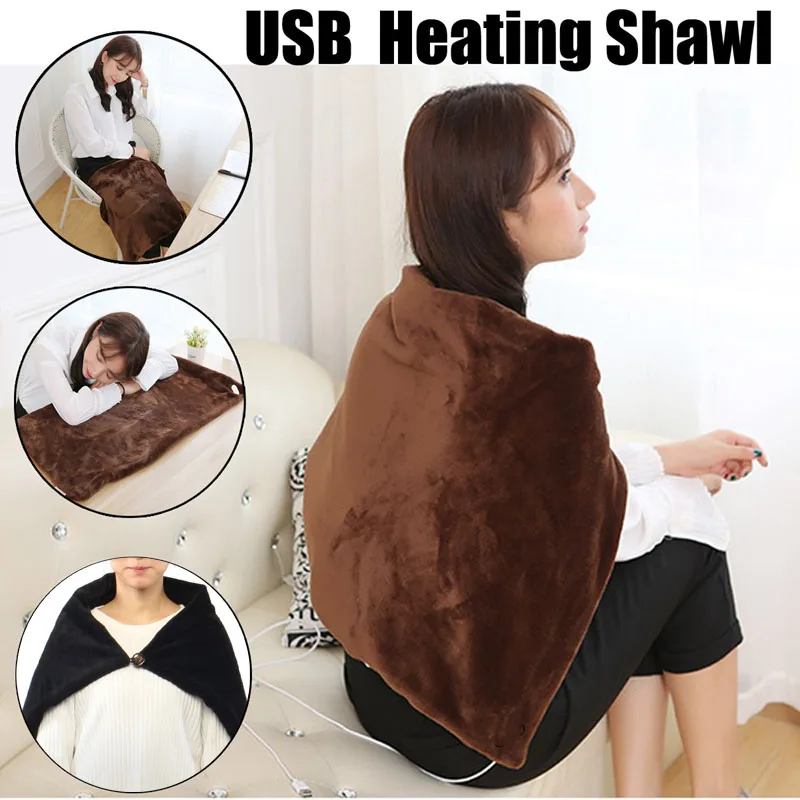 45x80cm Car Home Electric Warming Heating Blanket Pad Shoulder Neck Mobile Heating Shawl USB Soft 5V 4W Winter Warm Health Care
45x80cm Car Home Electric Warming Heating Blanket Pad Shoulder Neck Mobile Heating Shawl USB Soft 5V 4W Winter Warm Health Care