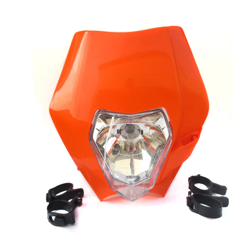 12V 35W Headlights Head Lamp Fairing for Motorcycle MX Dirt Bike Off Road Dual Sport KTM SX EXC XCF SXF SMR
12V 35W Headlights Head Lamp Fairing for Motorcycle MX Dirt Bike Off Road Dual Sport KTM SX EXC XCF SXF SMR
