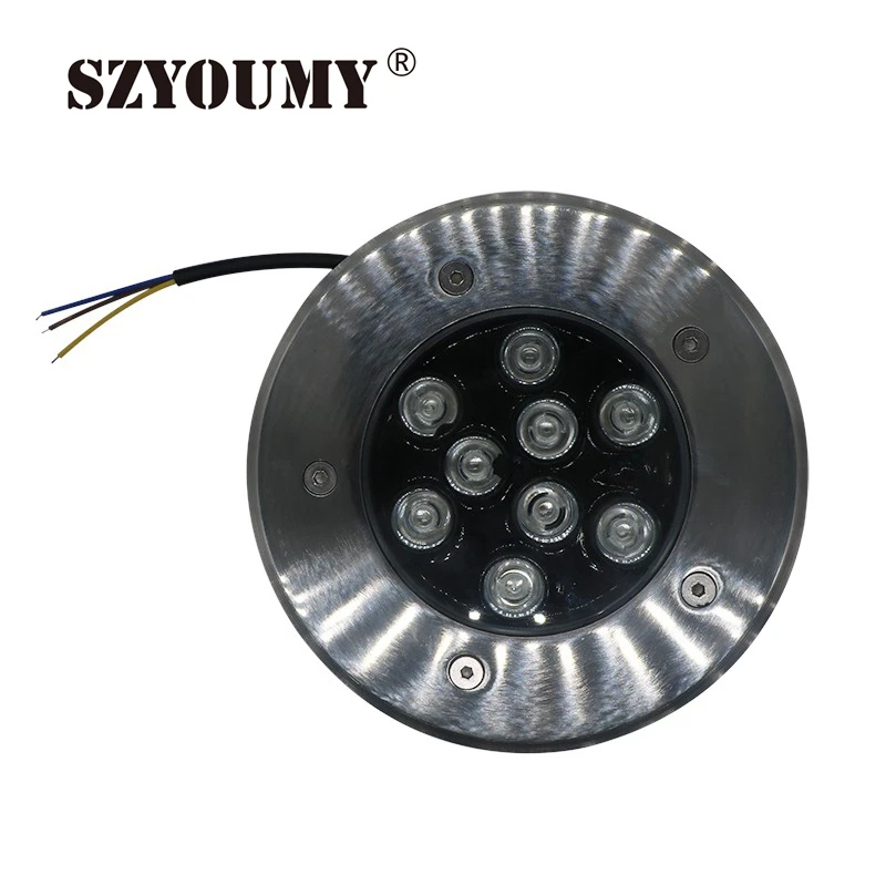 SZYOUMY 9 Вт 15 24 LED подземный свет Светодиодная лампа Скрытое освещение светодиодные