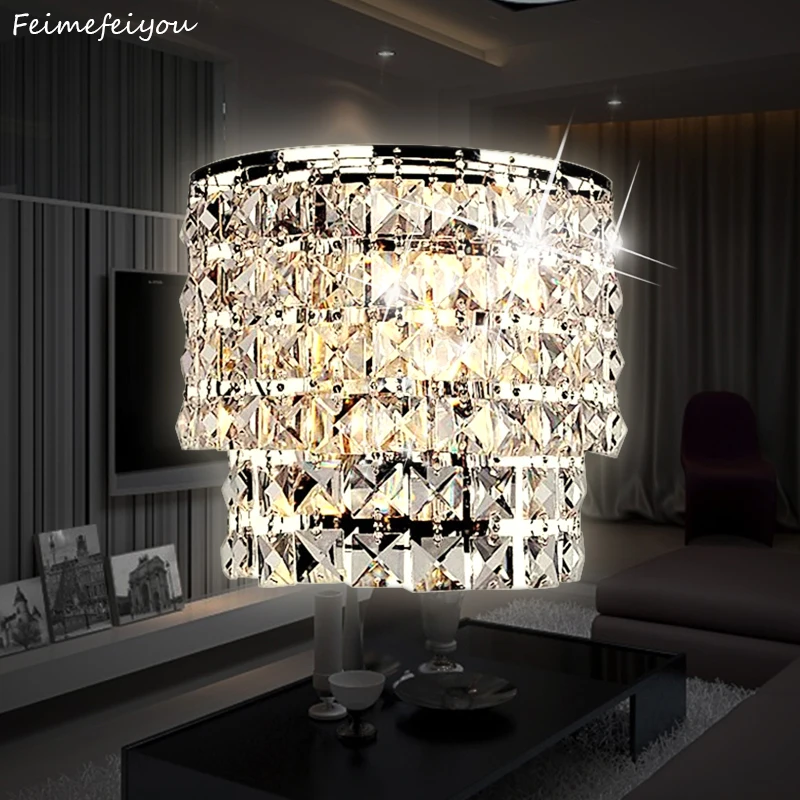 2021 Classic crystal chandelier wall light gold crystalline wall sconce lamp LED living room bedside glass crystal wall lamp
2021 Classic crystal chandelier wall light gold crystalline wall sconce lamp LED living room bedside glass crystal wall lamp