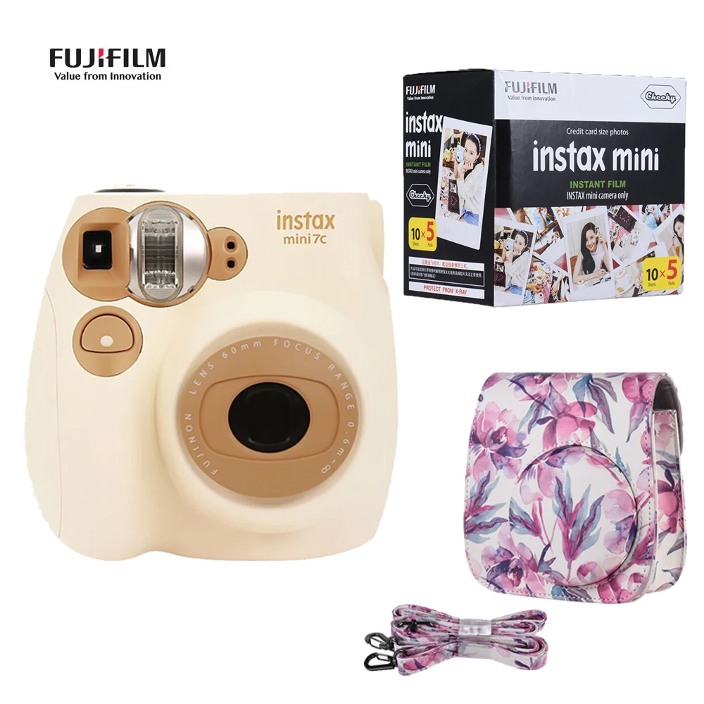 Фотобумага Fujifilm Instax Mini7c для мгновенной фотосъемки с автоматической фокусировкой