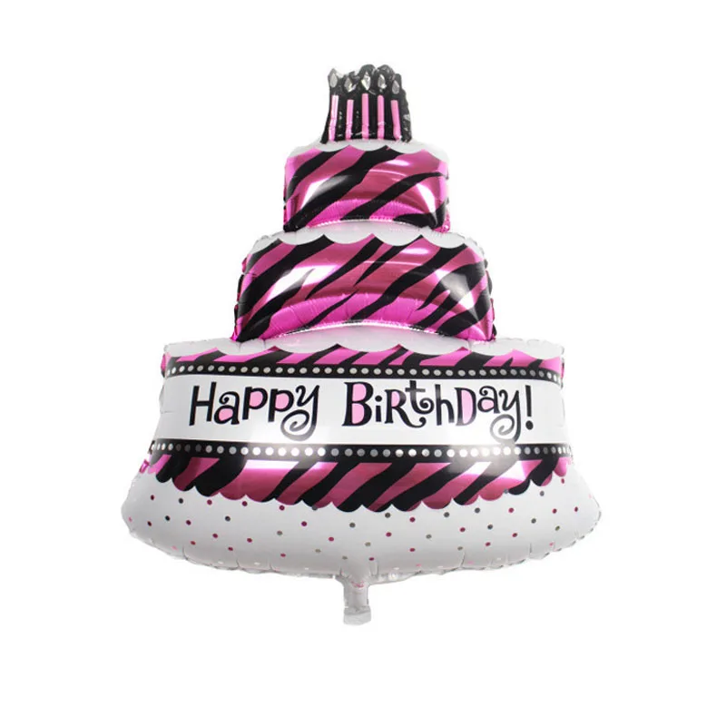 1pcs/lot 100*68cm Three layers Birthday cake balloons aluminum foil ballon happy birthday printed balloon
1pcs/lot 100*68cm Three layers Birthday cake balloons aluminum foil ballon happy birthday printed balloon