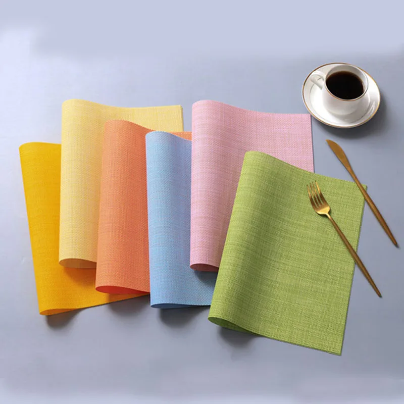 Oil-proof Coaster Non-slip Heat-resistant Tableware Table Mat Mugs Tableware Mat Europe Style Placemat Waterproof 4pcs/lot
Oil-proof Coaster Non-slip Heat-resistant Tableware Table Mat Mugs Tableware Mat Europe Style Placemat Waterproof 4pcs/lot