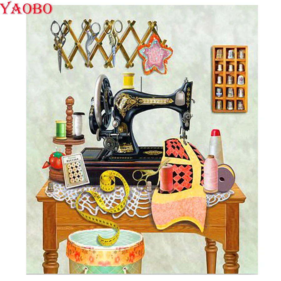 5D diy diamond painting sewing machine,full square round diamond embroidery full display mosaic pattern bead cross stitch kits
5D diy diamond painting sewing machine,full square round diamond embroidery full display mosaic pattern bead cross stitch kits