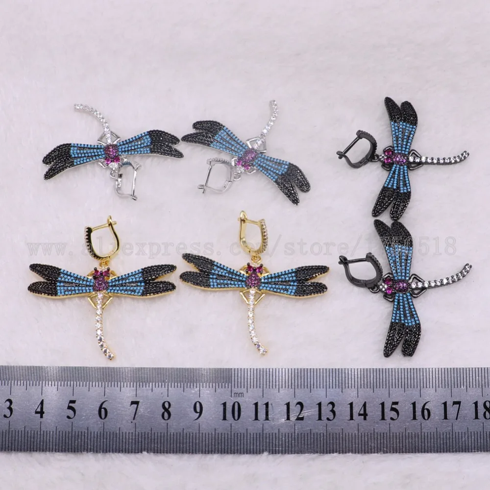 3 pairs fashion dragonfly earrings insects earrings bee pets mix colors bugs earrings druzy drop earrings Gems jewelry 3302
3 pairs fashion dragonfly earrings insects earrings bee pets mix colors bugs earrings druzy drop earrings Gems jewelry 3302