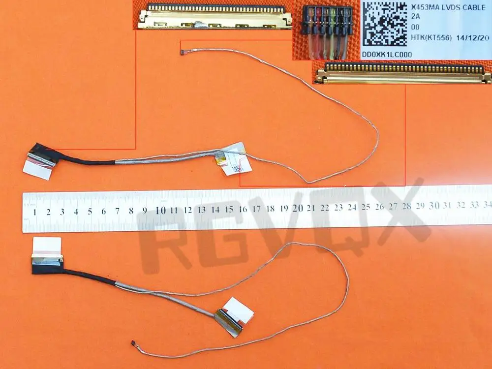 New Original Laptop LCD Cable for ASUS X453MA X453 X403m PN DD0XK1LC000 Replacement Notebook LCD LVDS Cable
New Original Laptop LCD Cable for ASUS X453MA X453 X403m PN DD0XK1LC000 Replacement Notebook LCD LVDS Cable