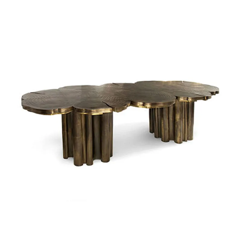 Обеденный стол из нержавеющей стали для 8 человек уникальный дизайн 2019|Наборы