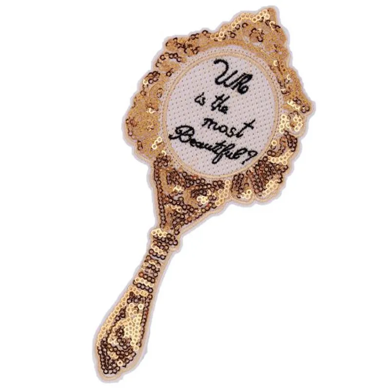 T shirt women patch sequins 203mm Retro mirrors deal with it Iron on patches for clothing stickers t shirt mens free shipping
T shirt women patch sequins 203mm Retro mirrors deal with it Iron on patches for clothing stickers t shirt mens free shipping