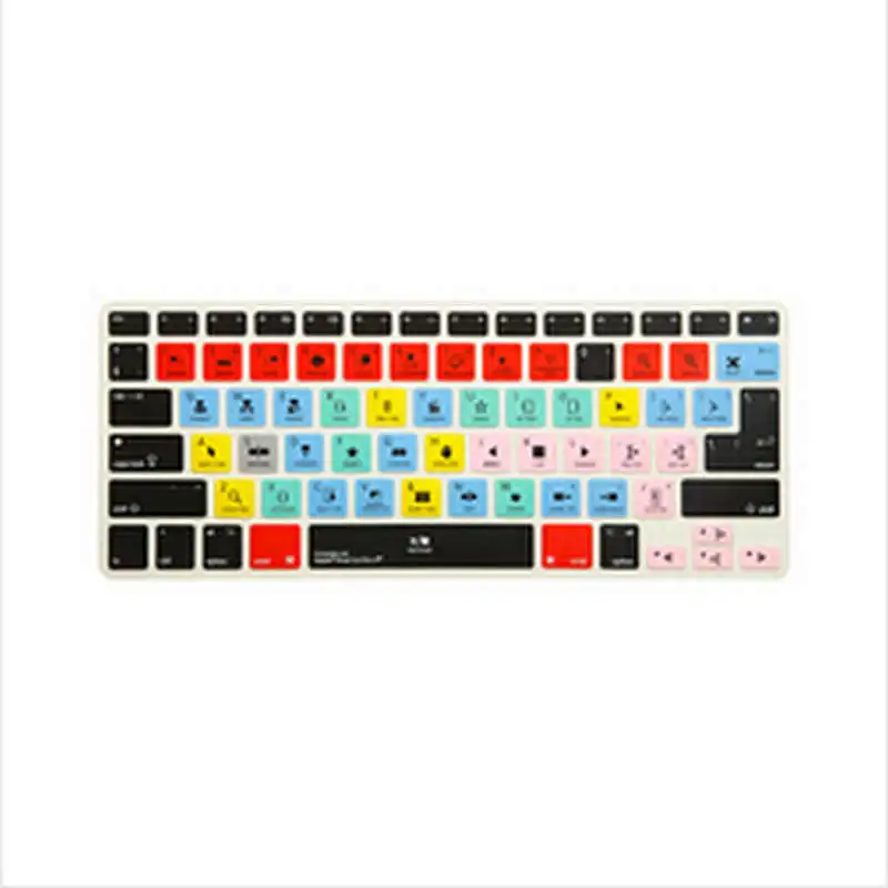 Shortcut Silicone Keyboard Cover Skin For Apple final cut pro X Functional for Macbook Air 13" for Macbook Pro 13 15 US&EU
Shortcut Silicone Keyboard Cover Skin For Apple final cut pro X Functional for Macbook Air 13" for Macbook Pro 13 15 US&EU