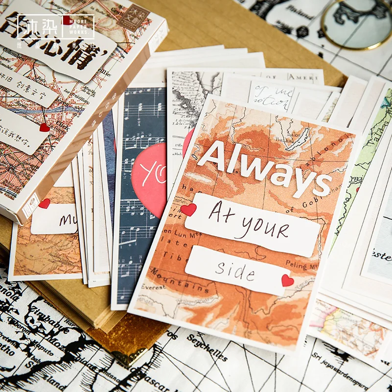 30 Pcs/Set Creative Confessions Mood Postcard /Greeting Card/Message Card/Birthday Letter Envelope Gift Card
30 Pcs/Set Creative Confessions Mood Postcard /Greeting Card/Message Card/Birthday Letter Envelope Gift Card