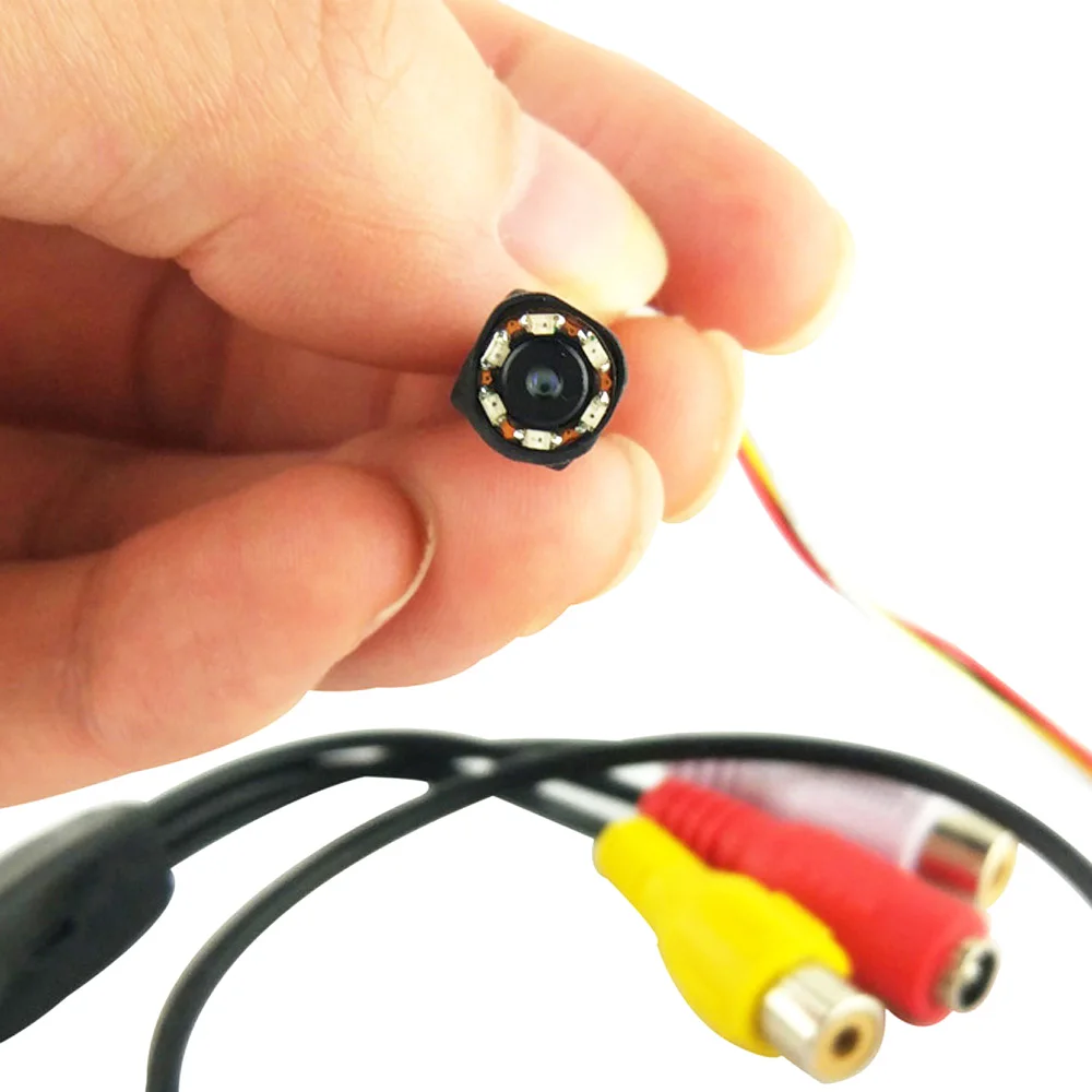 Micro Mini Analog CCTV Camera HD 3.6mm 90degree 700TVL 6PCS 940nm Infrared IR LEDs Night Vision Camera
Micro Mini Analog CCTV Camera HD 3.6mm 90degree 700TVL 6PCS 940nm Infrared IR LEDs Night Vision Camera
