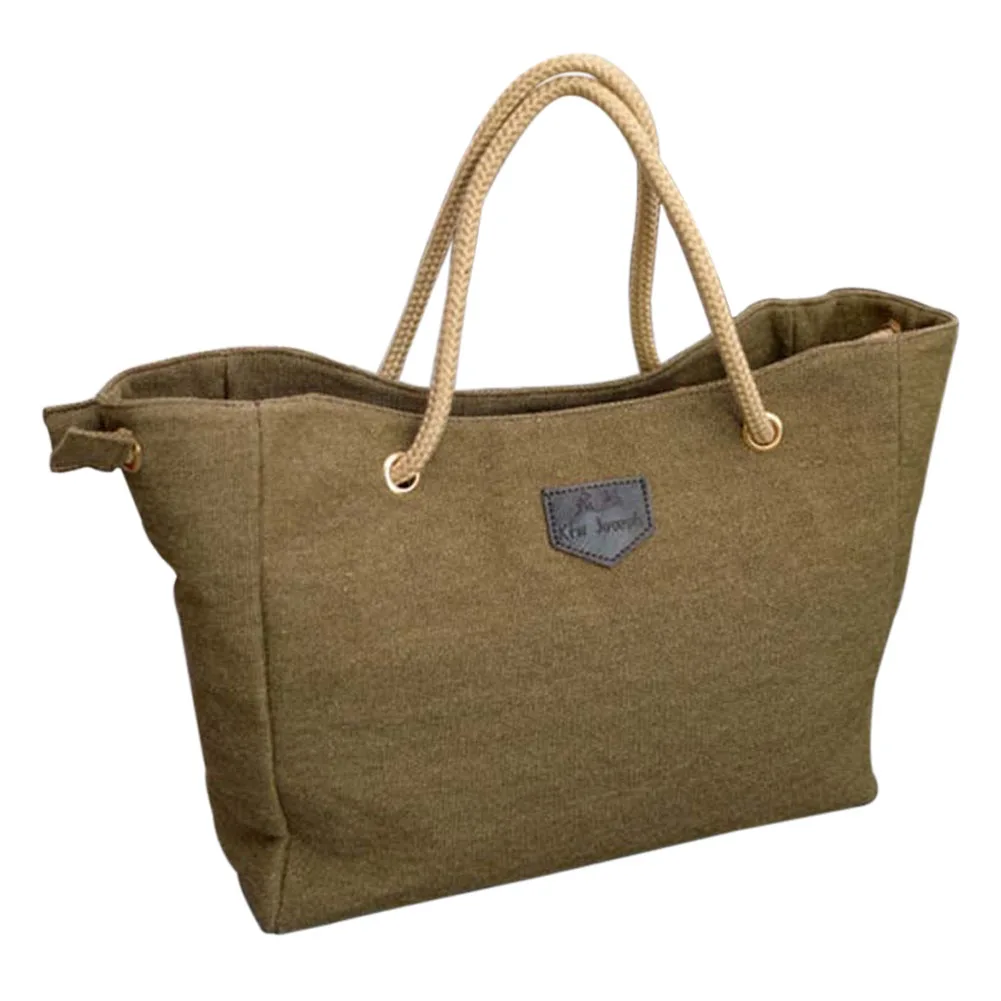 HOBBAGGO Fashion Women Handbag Solid Color Big Canvas Bag Design Classical Package Ladies Casual Over Shoulder Bags 88
HOBBAGGO Fashion Women Handbag Solid Color Big Canvas Bag Design Classical Package Ladies Casual Over Shoulder Bags 88