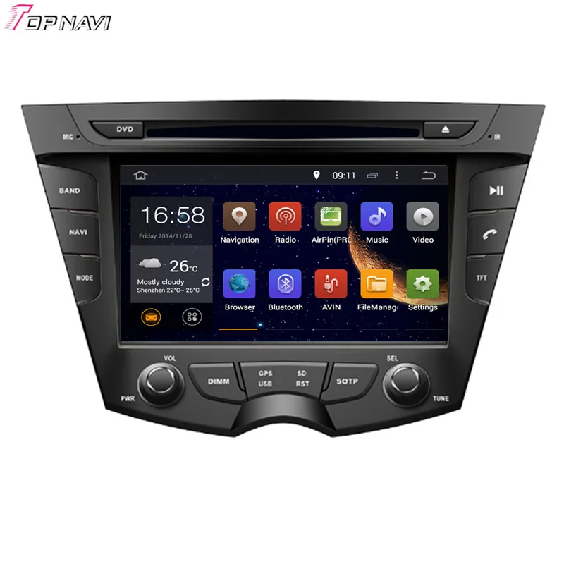 Topnavi 7'' Octa Core 4GB RAM Android 6.0 Car Radio Stereo GPS for HYUNDAI VELOSTER 2011- Audio DVD Player
Topnavi 7'' Octa Core 4GB RAM Android 6.0 Car Radio Stereo GPS for HYUNDAI VELOSTER 2011- Audio DVD Player