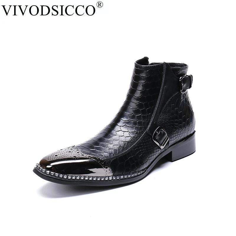 VIVODSICCO Mens Flat Chelsea Boot Imported Italian Leather Square Toe Slip On Dress Boots Cap Toe Stretch Leather Boots European
VIVODSICCO Mens Flat Chelsea Boot Imported Italian Leather Square Toe Slip On Dress Boots Cap Toe Stretch Leather Boots European
