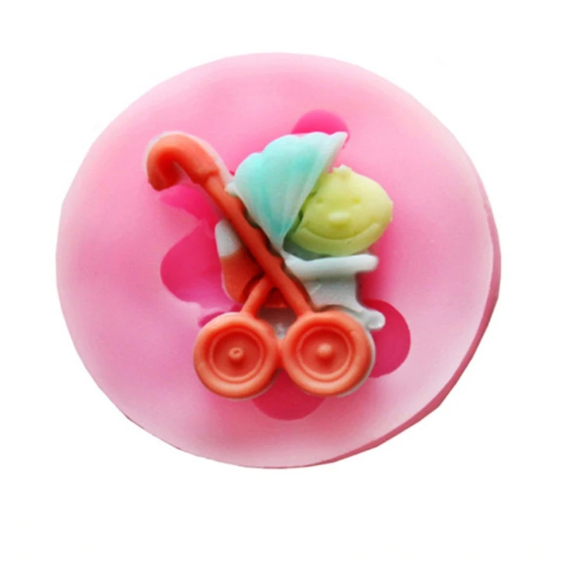 3D Shape Baby Stroller Fondant Cake Mould Cake Decorating Tools Baking Tools JH109
3D Shape Baby Stroller Fondant Cake Mould Cake Decorating Tools Baking Tools JH109