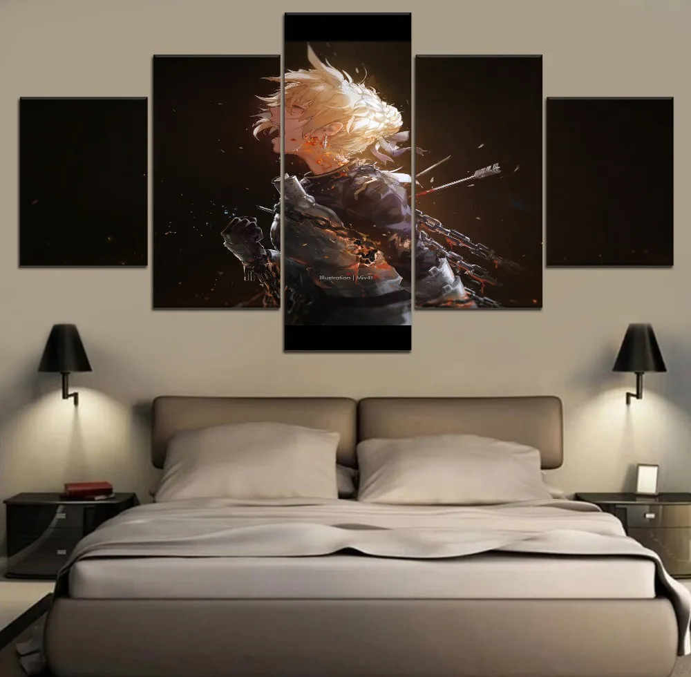 Home Decorative Wall Art Modular Framework Anime Poster 5 Pieces Fate Grand Order Role Pictures Modern Top-Rated Canvas Printed
Home Decorative Wall Art Modular Framework Anime Poster 5 Pieces Fate Grand Order Role Pictures Modern Top-Rated Canvas Printed