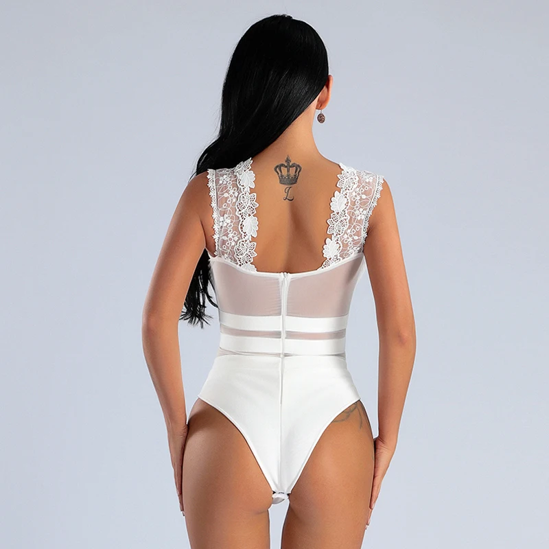 Bqueen Sexy Bodysuit Women 2019 Floral Lace Embroidery Hollow Out Backless Bodysuit Solid White Jumpsuit Bodysuit Summer
Bqueen Sexy Bodysuit Women 2019 Floral Lace Embroidery Hollow Out Backless Bodysuit Solid White Jumpsuit Bodysuit Summer