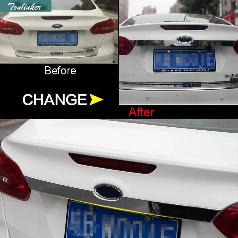 Tonlinker 1 шт. DIY автомобильный стиль нержавеющая сталь задняя дверь декоративная светильник вая полоса наклейка чехол наклейки для Ford Focus 2015
Tonlinker 1 шт. DIY автомобильный стиль нержавеющая сталь задняя дверь декоративная светильник вая полоса наклейка чехол наклейки для Ford Focus 2015