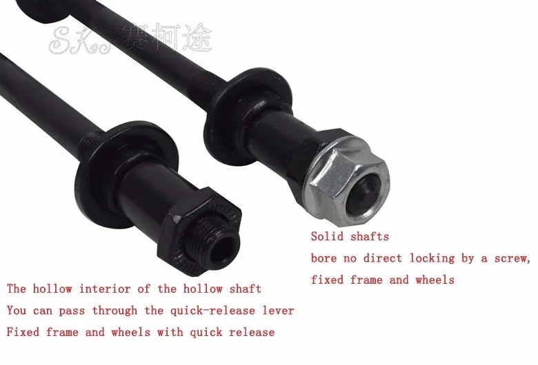 Mountain Bike Hub Shaft Hollow Shaft Bicycle Solid Shaft Front Rear Hub Axis Mountain Bike Shaft Lever
Mountain Bike Hub Shaft Hollow Shaft Bicycle Solid Shaft Front Rear Hub Axis Mountain Bike Shaft Lever
