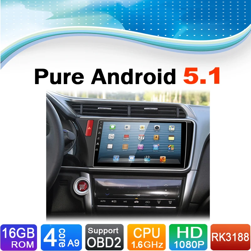 Android 5,1 Автомобильная навигационная система GPS DVD-плеер, Авторадио, автомобильное радио, автомобильное радио, стерео для Honda City 2014 2015 2016 (LHD)
Android 5,1 Автомобильная навигационная система GPS DVD-плеер, Авторадио, автомобильное радио, автомобильное радио, стерео для Honda City 2014 2015 2016 (LHD)