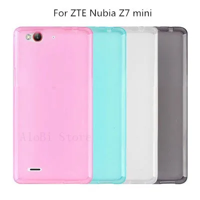 Чехол для ZTE Nubia Z7 mini nx507j Мягкий гель ТПУ смартфон крышка Нубии мини задняя матовый