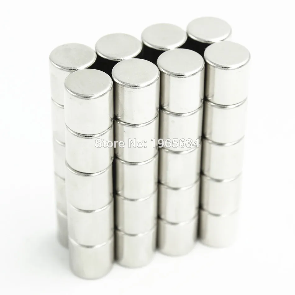 100 шт. неодимовые N35 Dia16mm X 10mm сильные магниты маленький диск NdFeB редкоземельный для