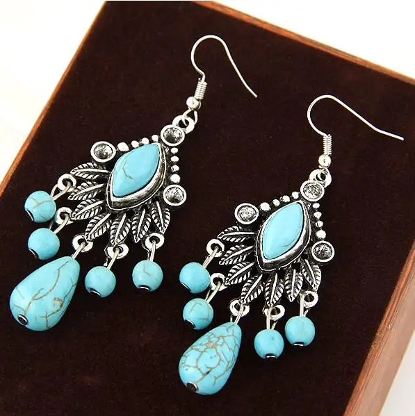 Big Leaf Blue Stone Tassel Earrings for Women Fashion Jewelry Trendy Rhinestone Alloy Bohemian Aretes De Mujer Modernos 2018 Hot
Big Leaf Blue Stone Tassel Earrings for Women Fashion Jewelry Trendy Rhinestone Alloy Bohemian Aretes De Mujer Modernos 2018 Hot