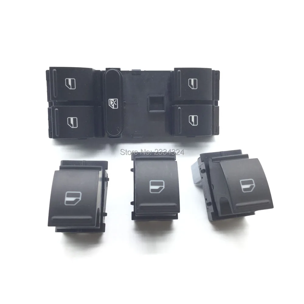 Master Window Switch Single Botton Electric Control Passenger Switches For VW 1K4 959 857 7L6959855B 1KD959855 1F0 959 855
Master Window Switch Single Botton Electric Control Passenger Switches For VW 1K4 959 857 7L6959855B 1KD959855 1F0 959 855