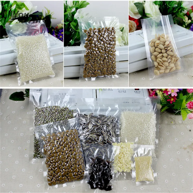 50Pcs Composite Nylon PE Vacuum Seal Bag Snack Food Grade Kitchen Storage Clear Package Bag
50Pcs Composite Nylon PE Vacuum Seal Bag Snack Food Grade Kitchen Storage Clear Package Bag
