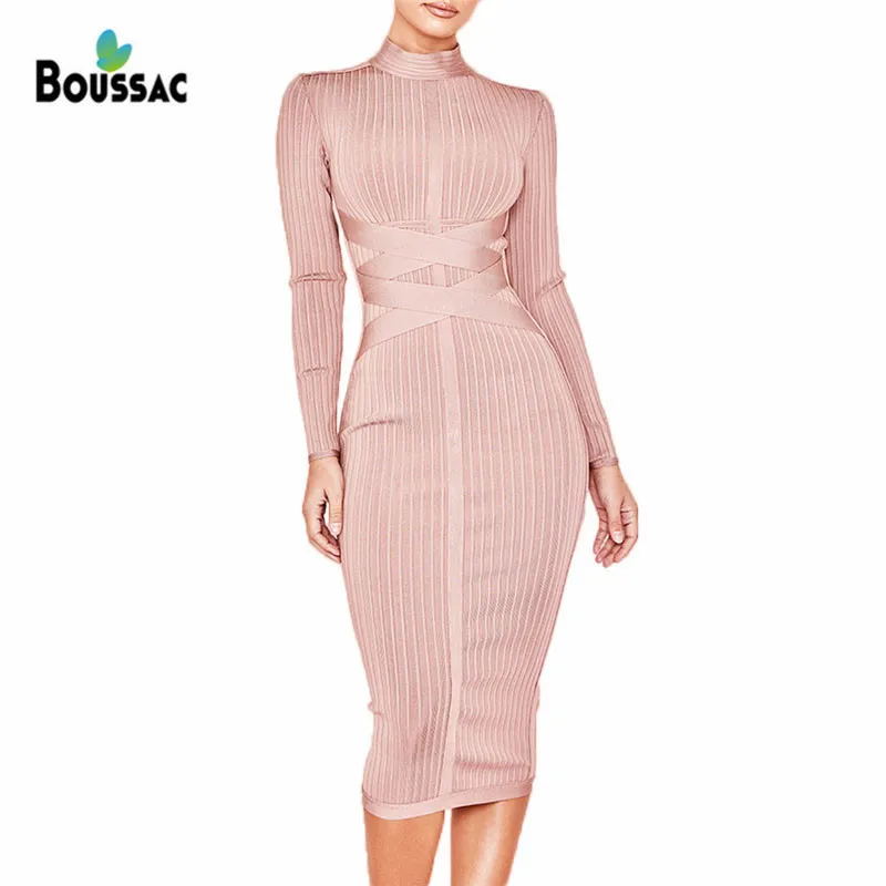 BOUSSAC Women Bandage Dress 2019 New Spring Elastic Midi Office Dress Vestidos Elegant Celebrity Evening Party Occasion
BOUSSAC Women Bandage Dress 2019 New Spring Elastic Midi Office Dress Vestidos Elegant Celebrity Evening Party Occasion