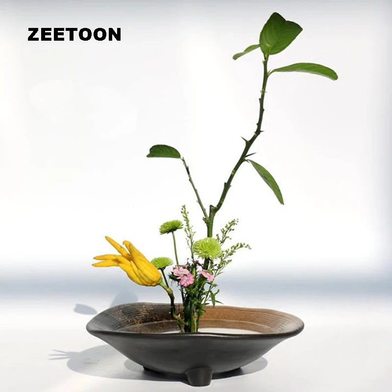 Flower Arrangement Coarse Pottery Flowerpot Vase Hydroponic Bonsai Basin Planters Snack Soup Bowl Containers Vintage Home Decor
Flower Arrangement Coarse Pottery Flowerpot Vase Hydroponic Bonsai Basin Planters Snack Soup Bowl Containers Vintage Home Decor