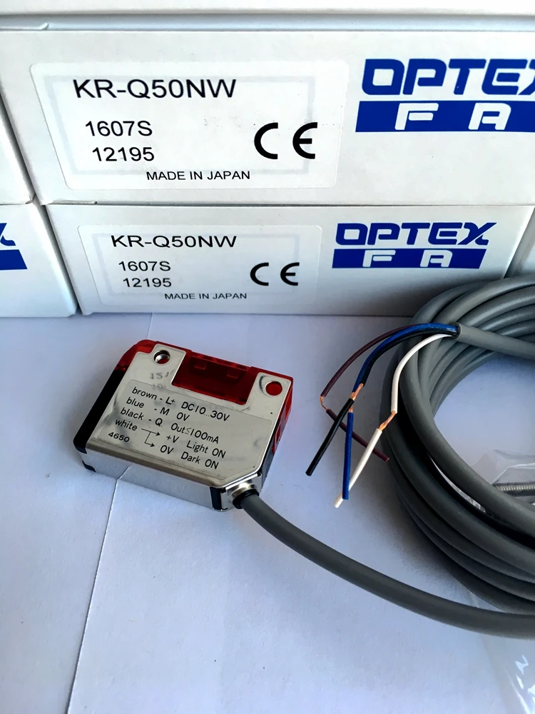Brand new original authentic Japan OPTEX photoelectric switch KR-Q50N KR-Q50P KR-Q50NW photoelectric sensor
Brand new original authentic Japan OPTEX photoelectric switch KR-Q50N KR-Q50P KR-Q50NW photoelectric sensor